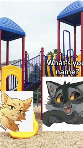 Warrior cats funny #firestar #warrior cats #playground