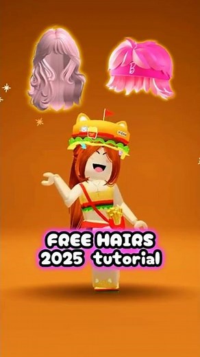 FREE HAIRS Roblox 2025 tutorial! #freehair #roblox