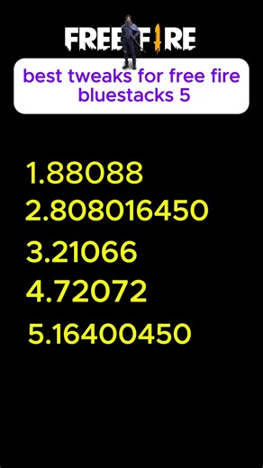 Top 5 best headshot tweaks for| MSI | Bluestack 5 | # free fire #headshot #bluestacks #msifreefire