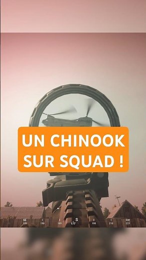 Chinook en approche ! #squad #squadgameplay #gamingshorts