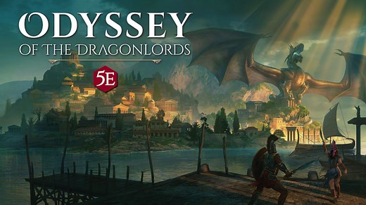 Odyssey of the Dragonlords: 5th Edition Adventure Book