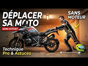 MOTORCYCLE TUTORIAL ep.5: moving the motorcycle without an engine & effortlessly