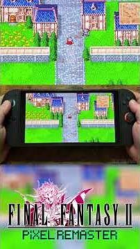 Final Fantasy 2 Pixel Remaster Nintendo Switch 2 Gameplay
