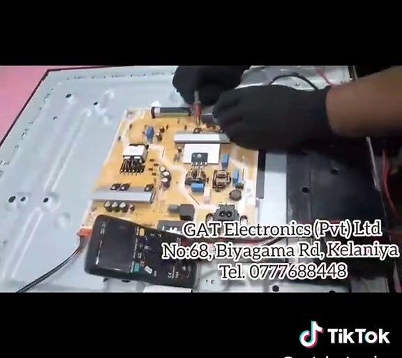 Samsung 49 Inch TV Power Board Repair at GAT Electronics