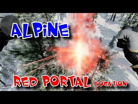 ALPINE EASTER EGG RED AETHER PORTAL LOCATION & PATH OUTBREAK COLD WAR ZOMBIES SEASON 4