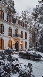 Imagine stepping into this old European-inspired mansion nestled in a snow-covered wonderland. ❄️✨ Everything about this design screams timeless luxury and the unmistakable charm of old money vibes. . . . . @aifordesigners_ —————————- #OldMoneyAesthetic #EuropeanMansion #SnowyLuxury #TimelessDesign #LuxuryHomes #ArchitecturalMasterpiece #MansionGoals #OldWorldCharm #ClassicElegance #AIforDesigners #AIInteriorDesign #MidJourney #LuxuryLife #OldMoney #WinterEscape #LuxuryLiving #HomeGoals #AlpineM