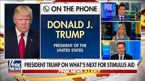 “The way she answered questions – the mind, her background, her intellect – I mean, she’s become a major star in this country. People love her.” President Donald J. Trump discussed the push to confirm Judge Amy Coney Barrett to the Supreme Court and provided an update on what’s next for stimulus aid on "Fox & Friends" Tuesday morning. | Fox News