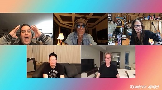 The Wayne’s World and Aerosmith reunion is live today at 9AM PT/12PM ET!!!! Watch Josh Gad's #ReunitedApart with #Aerosmith and Wayne's World. You'll laugh... You'll cry.... You'll hurl! Party on!!!! Watch full episode at: https://youtu.be/N4rKd9xB6cE | Aerosmith