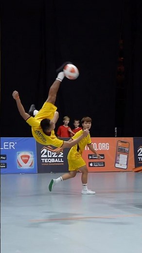 Edge of the seat action since 2022! 🇹🇭vs🇨🇿 #Teqball #WTCH25