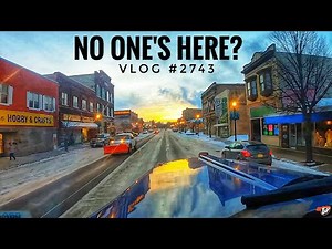 NO ONE'S HERE? | My Trucking Life | Vlog #2743