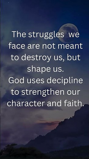 Embracing God's Discipline for a Better Life | Hebrew 12:11 #anchoredintruth
