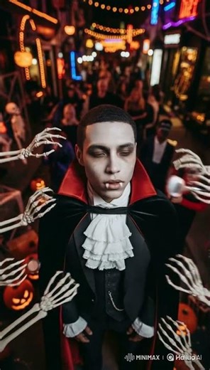 SHOCKING! Man Transforms into DRACULA Before Your Eyes! 🦇 (Real or VFX?!)