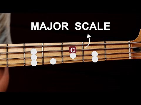 SCALES for Beginners - The major scale (Bass lesson)