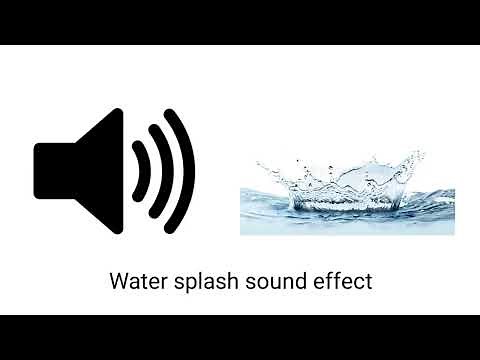 Water Splash Sound Effect | Water Throwing from Bucket 🪣 Sound Effect |
