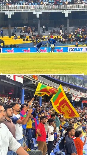 Sri Lanka Cricket on Instagram: "The moment dreams are made of. 🥹✨ Pavan Rathnayake converts his maiden fifty into a sensational HUNDRED! The RPICS is on its feet for a special knock by a special player. #SLvENG #SriLankaCricket"