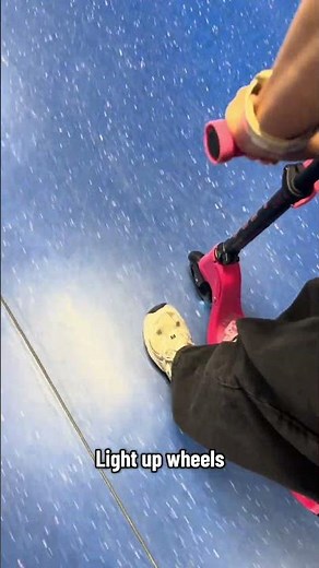 The Aero C1 LED Scooter has light up wheels with a streamlined design, perfect for kids on the go.