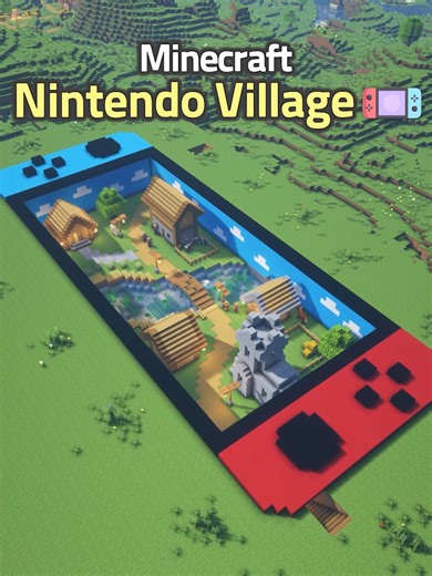 Minecraft Nintendo Switch Village 🎮🏡 #minecraft #minecrafttutorial #minecraftbuilding ============= Music: Route 201 (Night): Remastered by Zame URL: https://youtu.be/cKZU--qmwmE