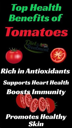 Top Health Benefits of Tomatoes 🍅 | Red Miracle Food