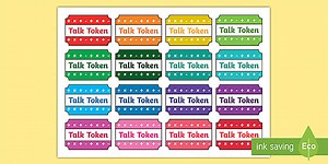 Mathematical Talk Tokens