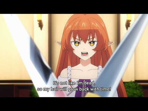 Helck anime haircut scene (4K remaster and edit)