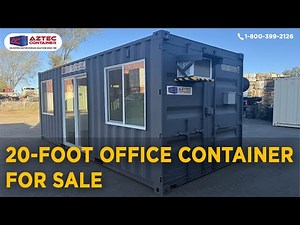 20 Foot Office Container for Sale | Portable Office Solutions