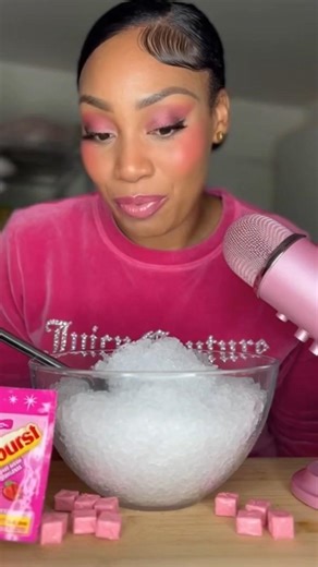 Pink Starburst Candy & Slushie 🍬🍭