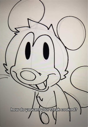#MICKEYANDFRIENDS — quick stupid thing i made because this audio is so funny - i really agree that Mickey could also work as Robin i just really wanted to make that end gag lmao - i love drawing Clarabelle and Horace i should really do it more - Horace totally tells the dumbest jokes ever and Mickey laughs to break the silence // #disney #mickeymouse #olddisney #fyp