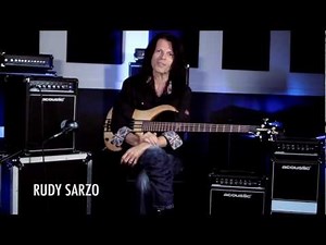 NEW Acoustic Compact Performance Bass Amps- Demo w Rudy Sarzo B15, B30 & 260 MKII