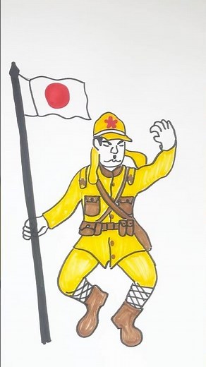 How to draw a flag of Japan