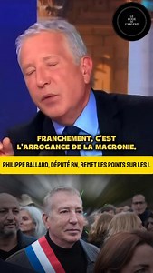 🎙️ Philippe Ballard remet les points sur les i Invité sur LCI, Philippe Ballard, député du Rassemblement National, a débattu face à Loïc Signor dans un échange particulièrement musclé, notamment autour de la question du budget. Entre chiffres, accusations et visions opposées de la gestion des finances publiques, le ton est monté et les divergences se sont clairement affichées. 🎯 Un face-à-face révélateur des lignes de fracture sur la politique budgétaire et la gestion de l’argent public. 👉 Qu