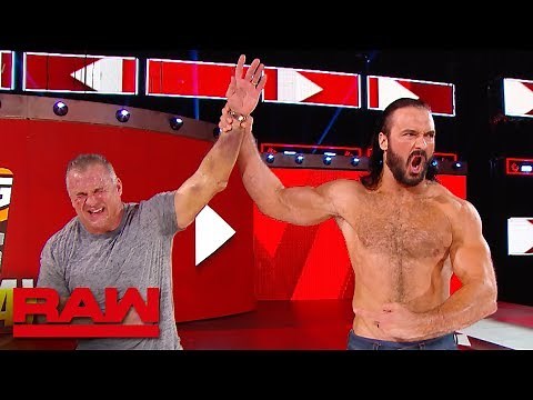 Drew McIntyre helps Shane McMahon out of the arena: Raw Exclusive, June 17, 2019