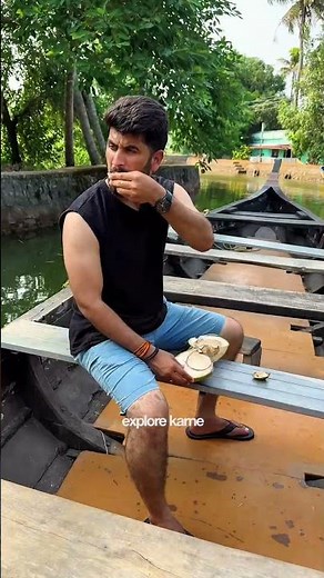 24-hour houseboat tour in Alleppey with @keralatourism 🌴🚤