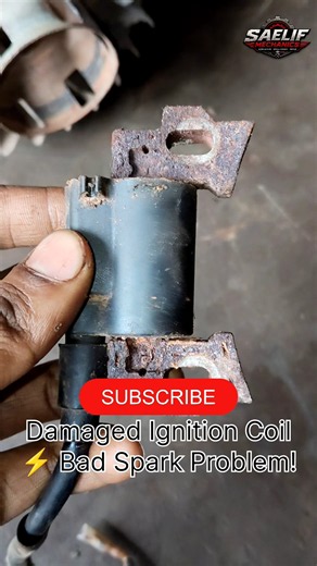 Bad Ignition Coil Symptoms & Rust Test ⚙️ #shorts