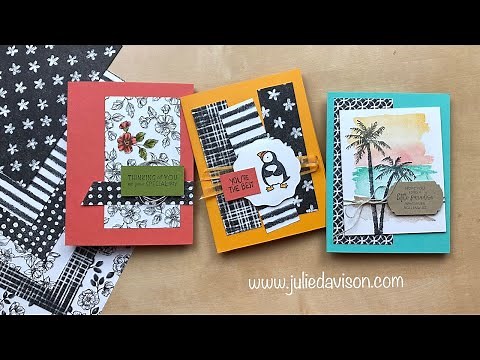 3 Stampin' Up! Perfectly Penciled Cards + BONUS Stamp Sale Ideas | Thursday Night Stamp Therapy