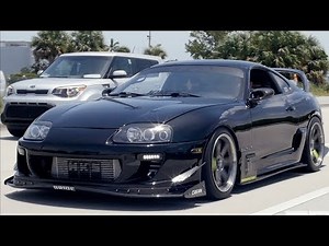 HKS T51R Straight Pipe Supra and 2JZ SC300 AMAZING TURBO Sounds!