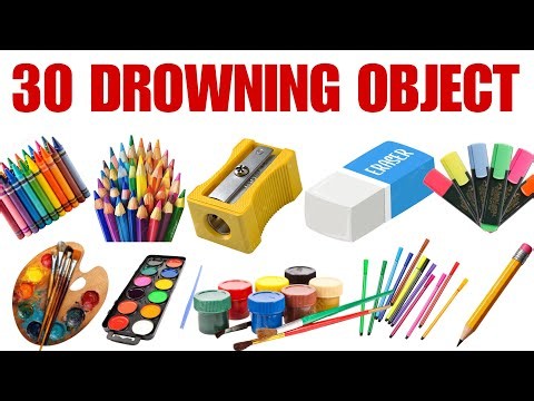 30 Drawing Object Names | Drawing Object Names In Hindi & English | Kids Art Learning