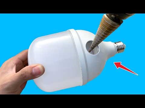 Smart LED Light Upgrade Idea – Don’t Throw Away Old Bulbs Before This DIY