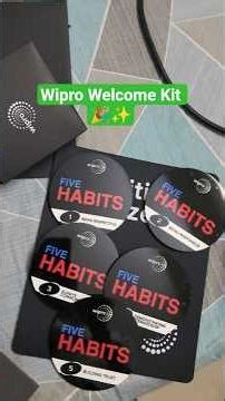 Wipro Welcome Kit 2026 ✨🎉 #wipro #welcomekit #wiprokit #wilp #elite #nga #preskilling #wiprolife