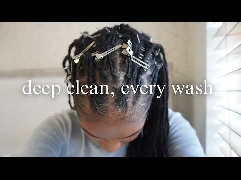 How to wash locs PROPERLY.