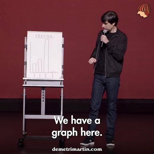 Praying graph | Demetri Martin
