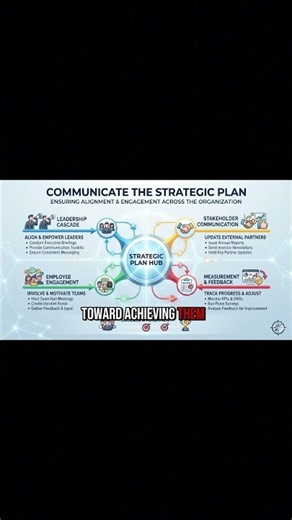 Communicate the strategic plan. #education