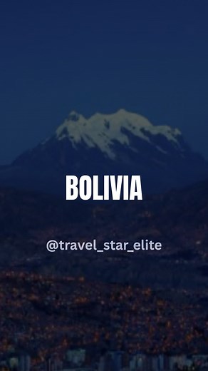 🇧🇴 Bolivia – Raw, Wild, Untouched Beauty Bolivia is a country where nature feels larger than life — from mirror-like salt flats to towering Andean peaks and vibrant Indigenous culture It’s one of South America’s most unique, authentic, and unforgettable destinations Things to do / Not to miss: • 🌫 Walk across the surreal Salar de Uyuni, especially at sunrise or during wet season reflections • 🚂 Ride through the Train Cemetery near Uyuni for eerie, iconic photos • 🏔 Explore La Paz, the world