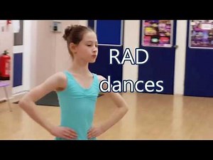 Grade 4 dance preparations for ballet exam (RAD)