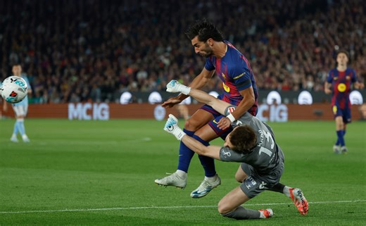Ce notă a primit Ionuț Radu după FC Barcelona - Celta Vigo 1-0