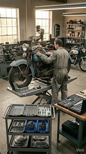 RESTORATION: 1941 HARLEY-DAVIDSON KNUCKLEHEAD