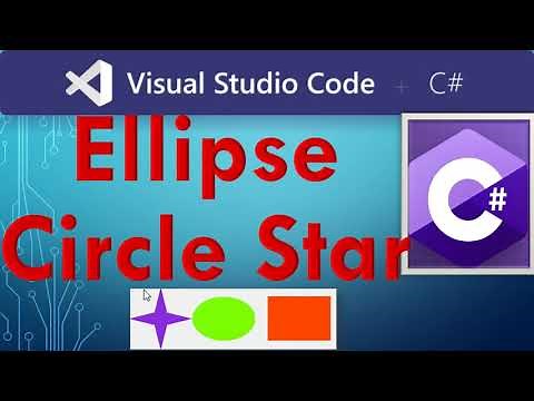 How to Draw Shapes in WinForms | C# Ellipse Circle Star
