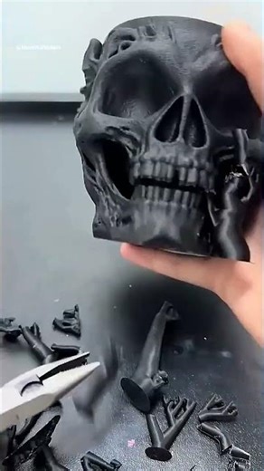 The Process of Making a 3D Toy #3dprinting #modelkit #DIY #arttoy #maker