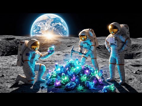 Mining $284 Billion Minerals From the Moon (IMAX Realistic NASA Simulation)