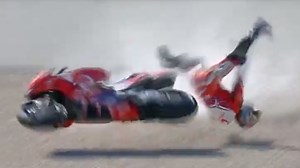 Moto GP: la chute impressionnante de Jorge Martin (vidéo)