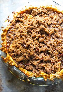 Apple Streusel Pie (BEST EVER!!!!) - Layers of Happiness